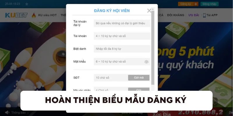 4 bước đăng ký tài khoản nhận 168k Kubet đơn giản không phức tạp